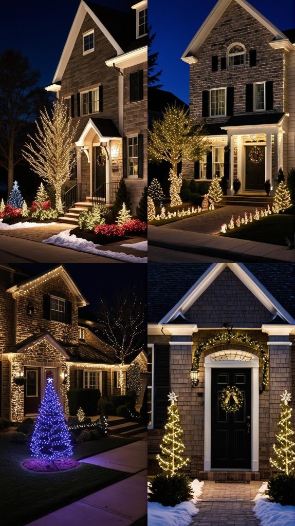 Install Animated Light Displays for Added Fun-Outdoor Christmas Light