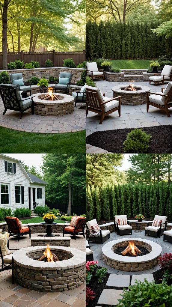 Fire Pit Gathering Spot-Outdoor Room