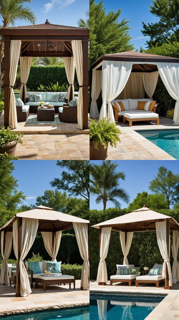 Poolside Cabana-Outdoor Room