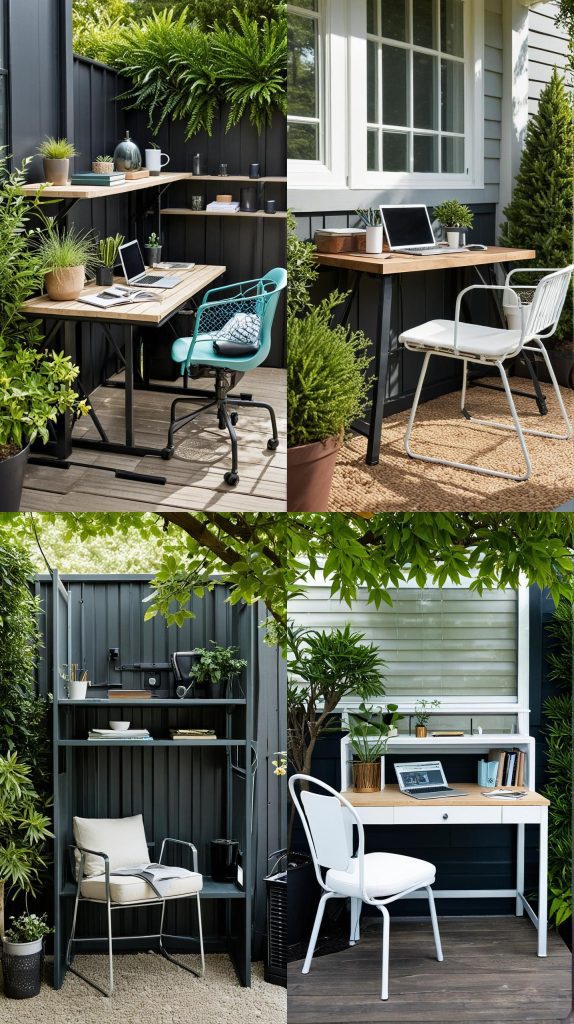 Functional Outdoor Office-Outdoor Room