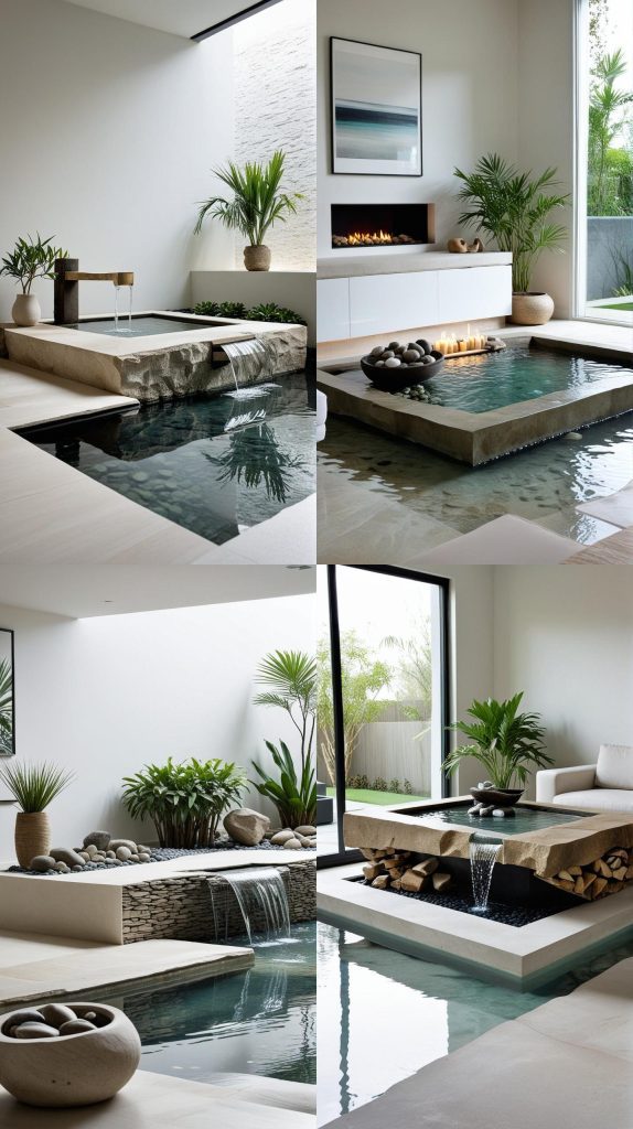 Zen Oasis-white Living Room